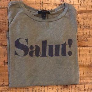 Jcrew graphic tee